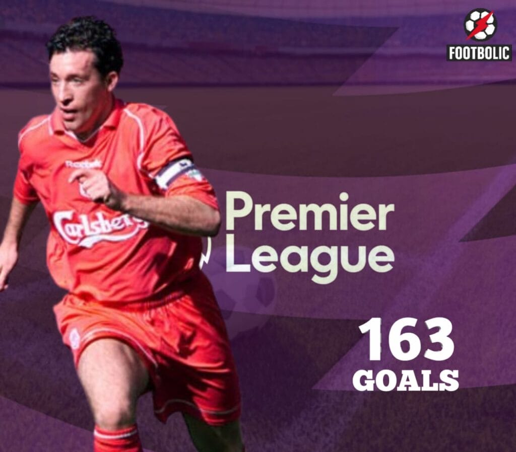9. Robbie Fowler - 163 Goals